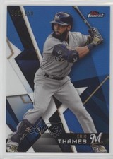 2018 Topps Finest Blue Refractor 93/150 Eric Thames #18 fm0