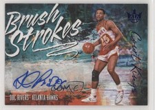 2018 Panini Court Kings Brush Strokes Sapphire 6/10 Doc Rivers #BR-DRV Auto 7y2
