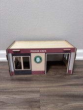 Wooden Guinea Pig House   Cute Small Animal Hideou