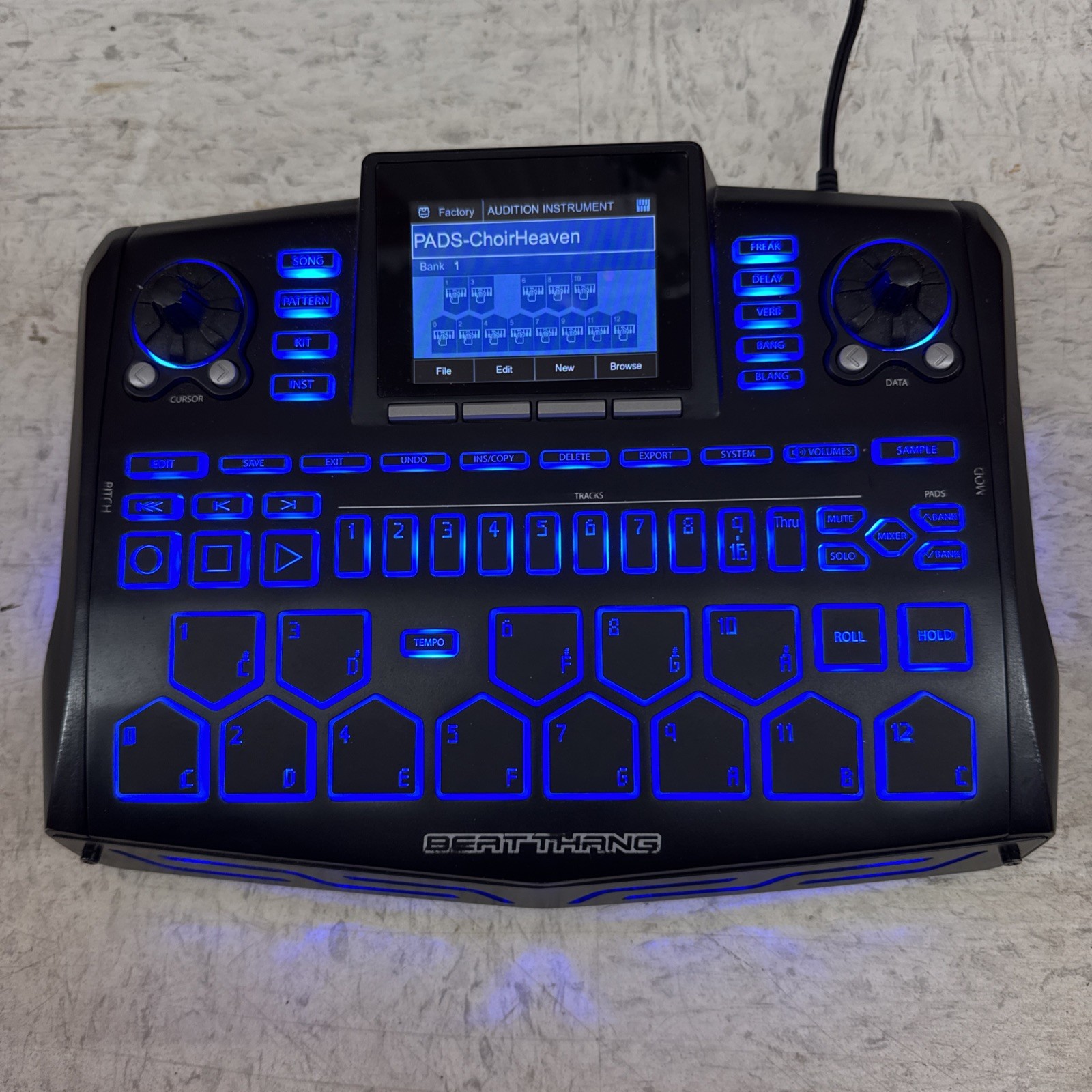 Beat Thang BKE BT-4210 Sampler  12 Pads 