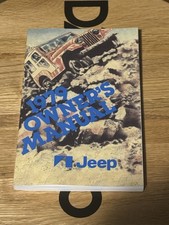 1979 Jeep All Models Owners Manual Cj Pickup Cherokee Wagoneer