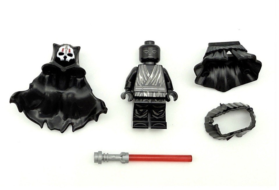 Minifigure Star Wars Dark Nihilus Minifigurine Personnalis&eacute;e Dark Nihilus (Star Wars Sith) Compatible LEGO Minifig Star Wars Personnalis&eacute;e JsLittleThings