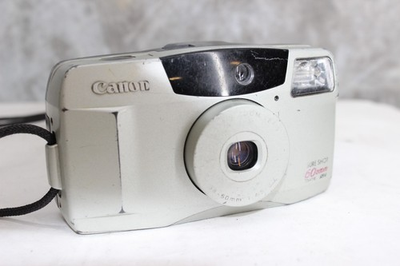 #ad Canon Sure Shot 60 Zoom Date 35mm Film Pointamp;Shoot Camera Flash Test *READ* $50.00
