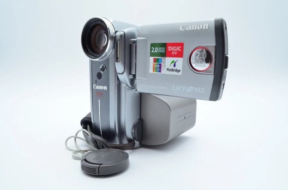 [Excellent] Canon DM-IXY DV M2 MiniDV Digital Camcorder w/ Box Japan Tested - Image 3 of 4