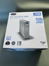 LaCie d2 Quadra 3TB External Hard Drive USB 3.0, 7200 RPM, 2X FireWire 800.