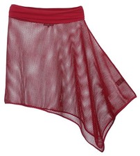 Cape rot S Damen Modisches Cape weinrot P210