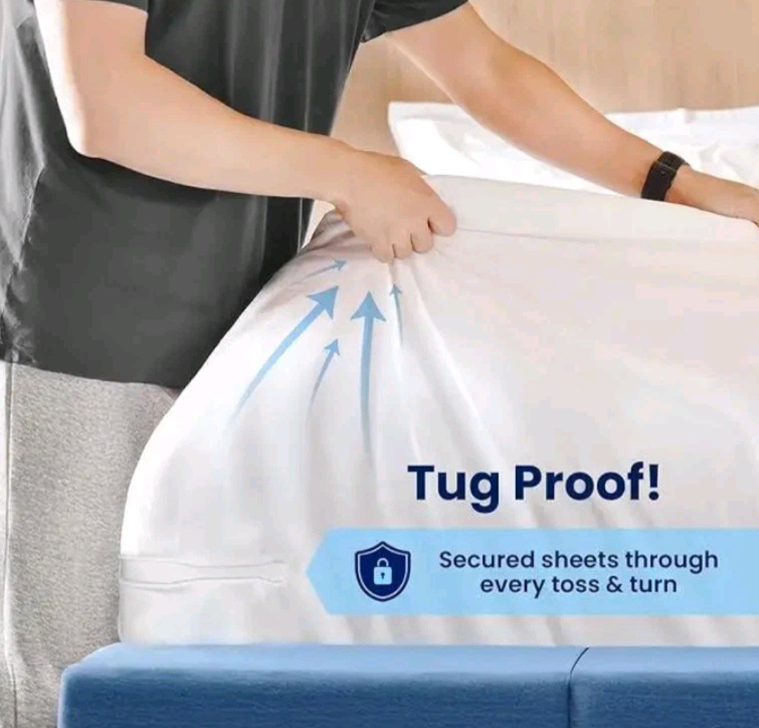 Lock Sheet Holders Keep Sheets Tight Heavy Duty Bed Sheet Holder Corner Fitted 