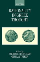Rationality In Greek Thought Michael Frede (U. A.) Taschenbuch Englisch 1999