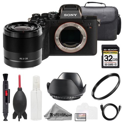Sony a7R IVA + Sony FE 28mm f/2 Lens +32GB + Bag+ UV Filter- Basic Kit