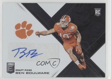 2017 Panini Elite Draft Picks Draft Picks Auto Ben Boulware #250 Auto tx8