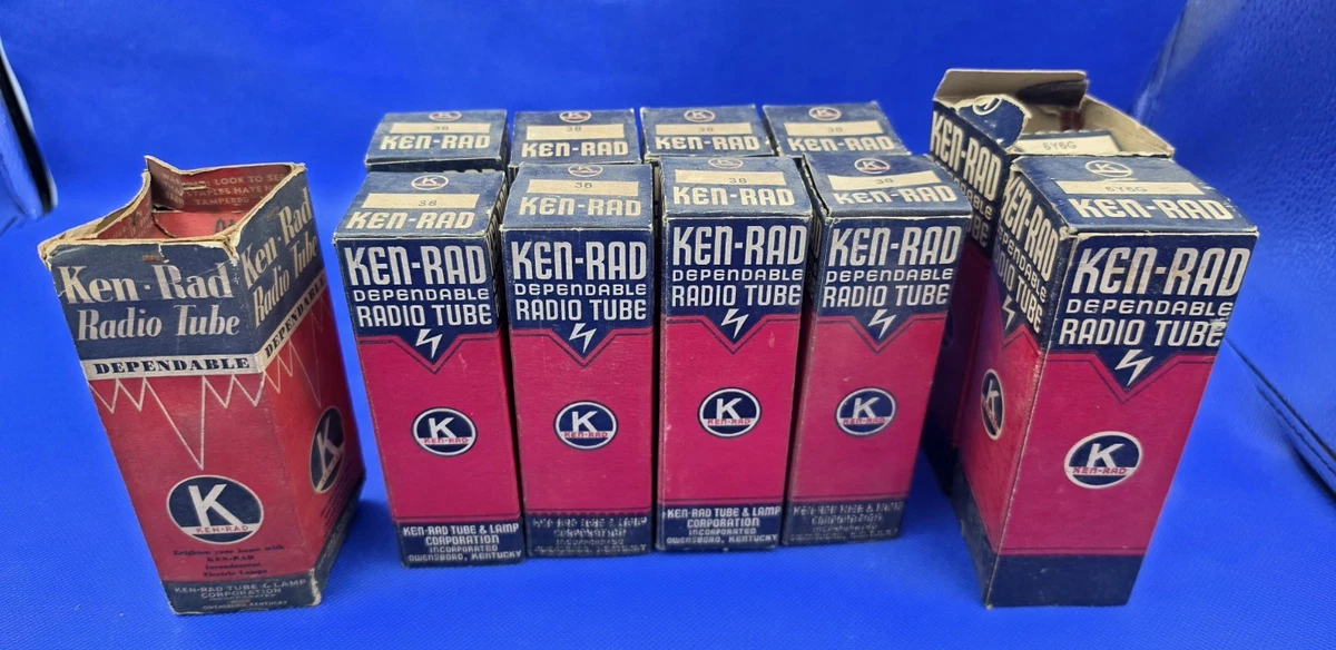 真空管 3個セット 未使用 Ken-Rad老式真空管| eBay
