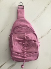 Backpack Polyester Canvas Zip Closure Adjustable Strap Lightweight