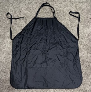 Scalp Master Stylist Apron Reversible Black & Silver W/ Pockets
