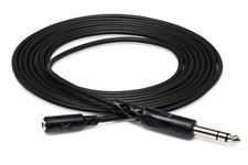 Hosa MHE-325 3.5mm TRS Female to 1/4" TRS Male Extension Cable 25 foot