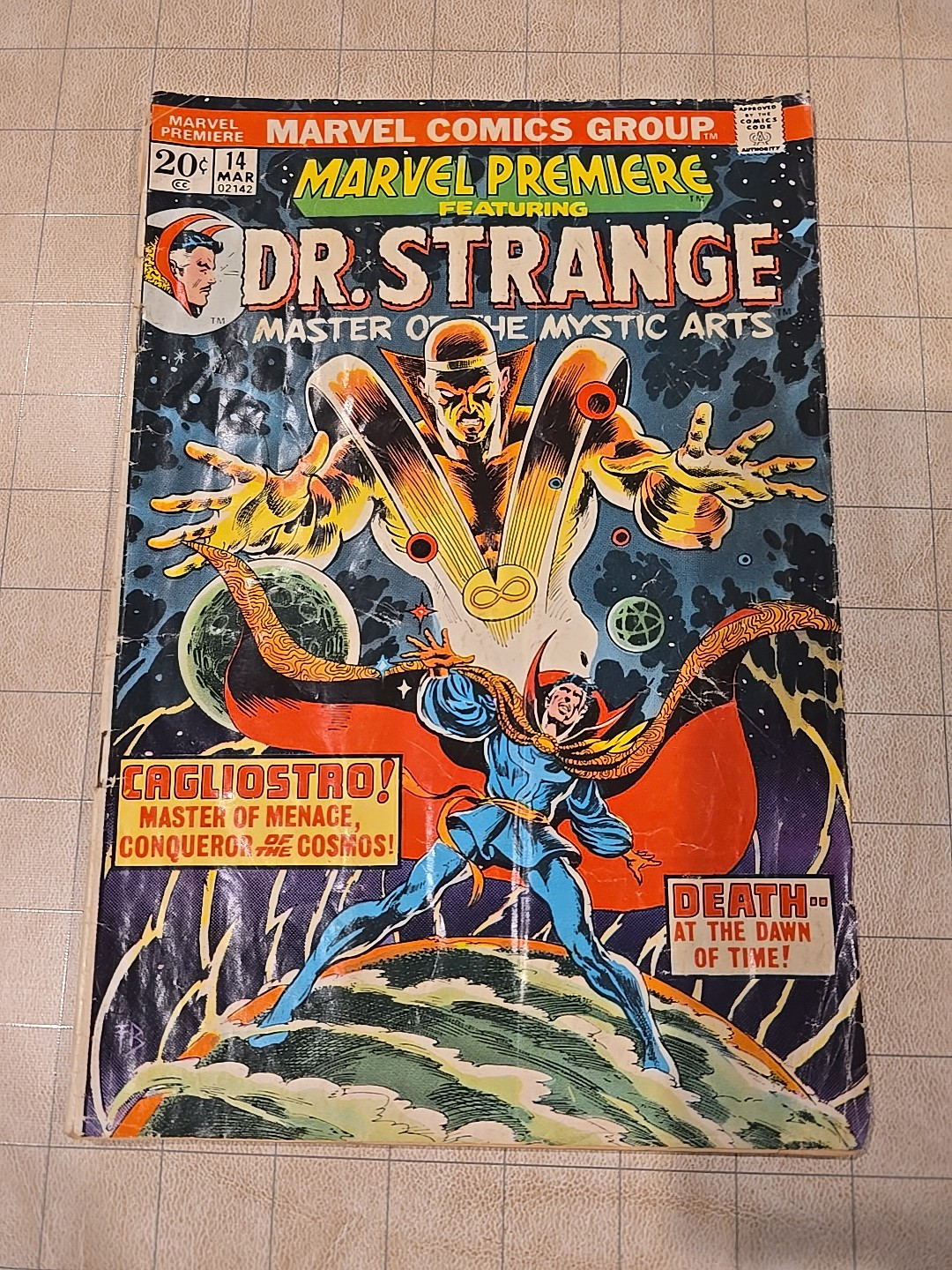 💥Marvel Premiere #14 (Marvel Comics March 1974) Readers Copy