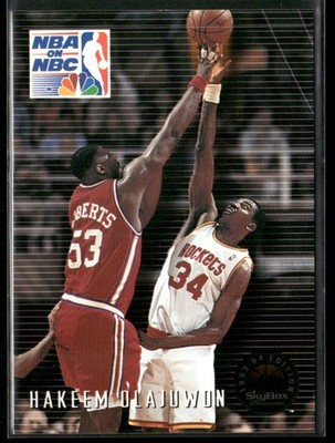 1993-94 SkyBox Premium #6 Hakeem Olajuwon