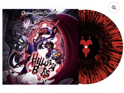 HELLUVA BOSS Season 1 Blood Splatter Vinyl LP Record Sealed New