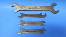 4 Antique Maxwell Automobile Wrenches Circa 1920 Sizes 1-2-4 Usa Tool Kit Car 4 Antique Maxwell Automobile Wrenches Circa 1920 Sizes 1-2-4 Usa Tool Kit Car