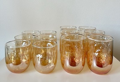 12~Diesel Living with Seletti Cosmic Diner Meteorite Double Wall Glasses