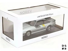 Miniature Car 1/18 Opel Manta i240 1985 Silver Diecast MODELISSIMO Custom
