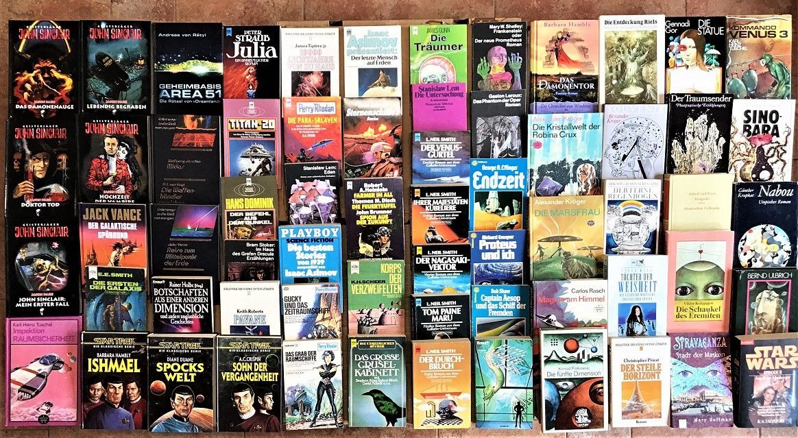 99 Bücher Fantasy Science Fiction Phantasy Mystik Weltraumabenteuer Paket Versch - Verschiedene Autoren