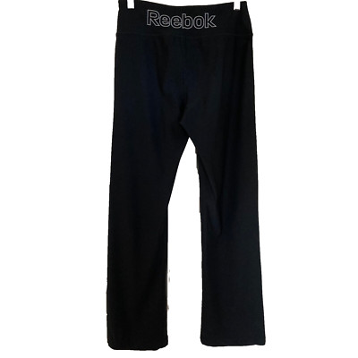 Reebok Womens M Yoga Pants Workout Bootcut
