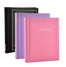 Personalised Text Self Adhesive Spiral Ring Bound Photo Album 36 Sheets/72 Sides