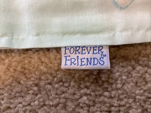 Vtg FOREVER FRIENDS The Andrew Brownsword Collection Baby Crib Blanket Quilt - Picture 5 of 7