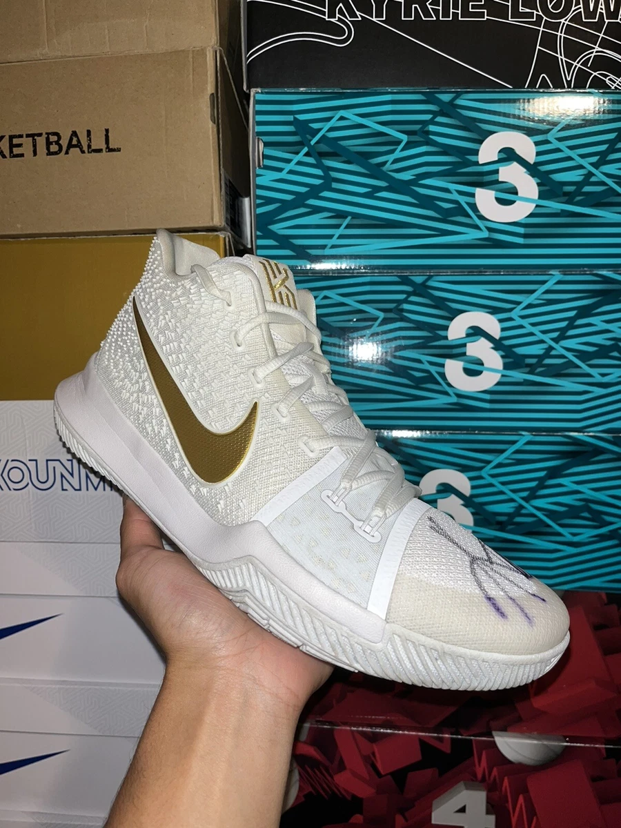 ønske slette dom Nike Kyrie 3 III 'Finals' Game Worn Autograph SAMPLE PE (Size 12) | eBay