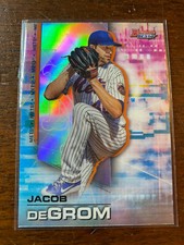 2021 Bowman's Best Base Refractor Jacob deGrom New York Mets #16