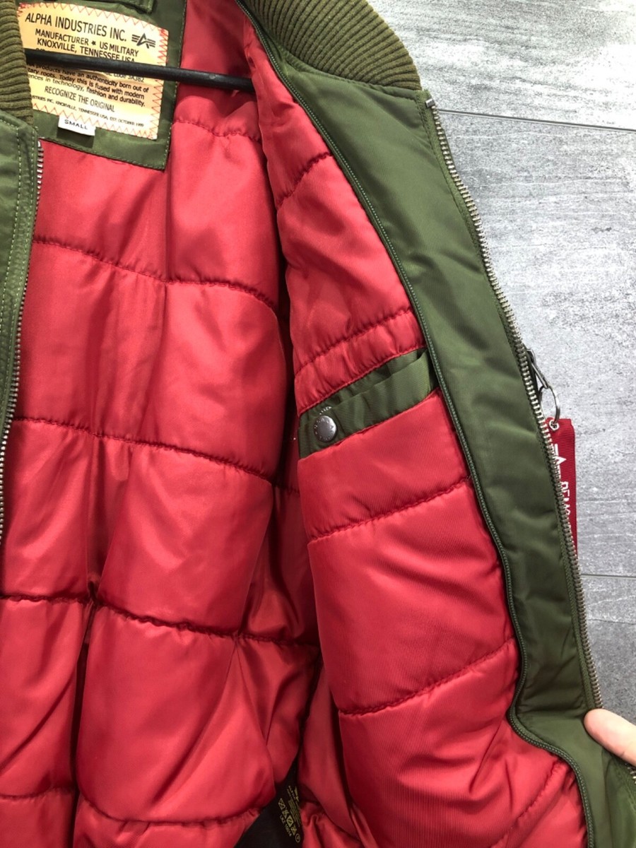 Vintage Alpha Industries Military Bomber Jacket size S | eBay Vintage Alpha Industries Military Bomber Jacket size S | eBay