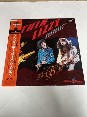 Thin Lizzy The Boys Are Back in Town Laserdisc Japan OBI Rock Music Live Concert
