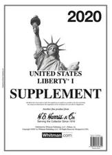New 2020 Stamp Album Supplement Pages Liberty I 1 Free Shipping By Harris