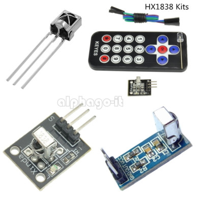 2 Stück VS1838 HX1838 TL1838 VS1838B IR Receiver Fernbedienung für Arduino TT