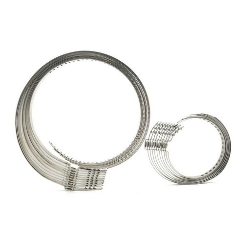 20 Pcs Universal Adjustable Axle CV Joint Boot Crimp Clamps Large & Small Kits - Picture 3 of 7