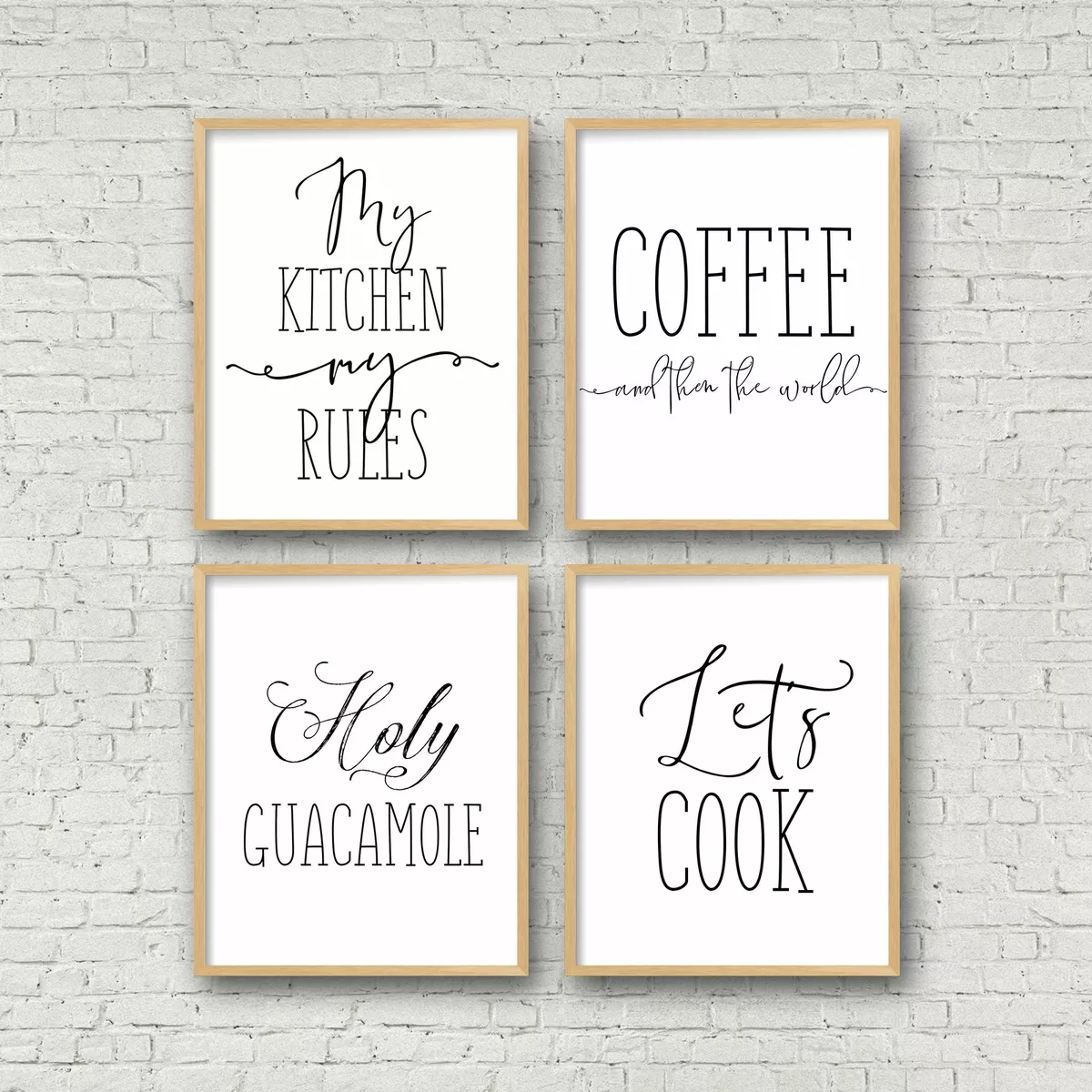 Funny Kitchen Wall Art