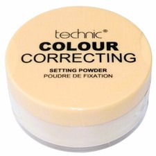 Technic Colour Correcting Loose Setting Powder Translucent Banana Yellow Tones