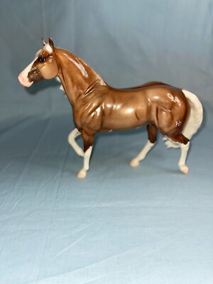 Breyer 2008  Big Chex to Cash  glossy chestnut pinto Smart Chic Olena Mold
