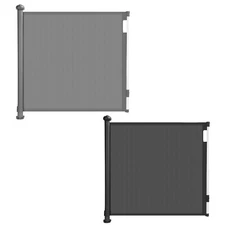 58" Baby Security Gate Retractable Door Extra Wide Child Pet Dog Indoor/Outdoor