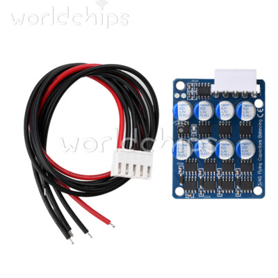 4S 6S 8S 3A Balance Li-ion LiFePO4 Battery BMS Active Equalizer Board Capacitor