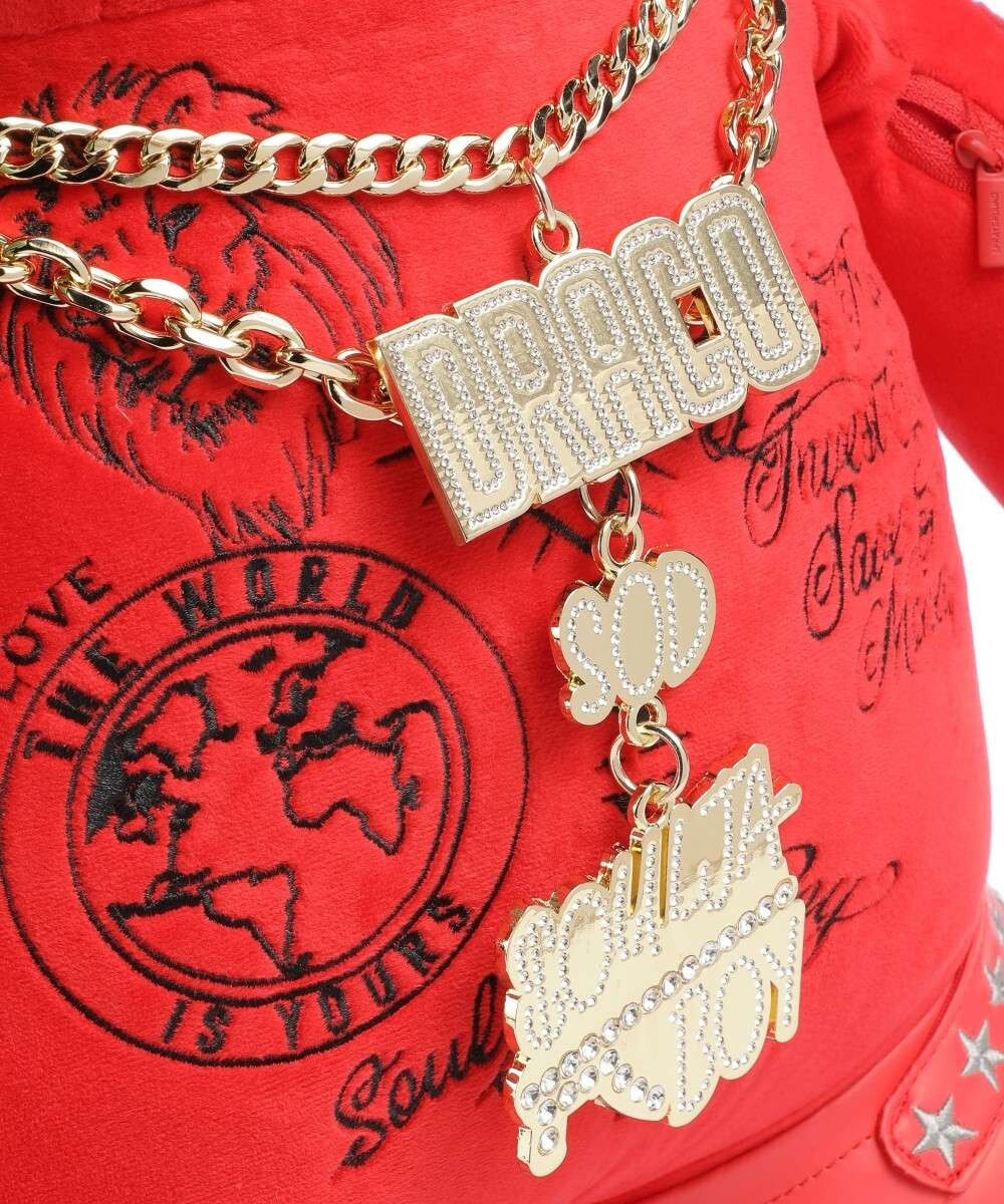 Sprayground Dinero Moneybear Soulja Boy Backpack Red Green Money