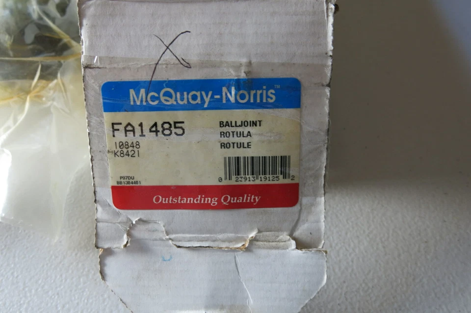 McQuay-Norris FA1485 Control Arm and Ball Joint Fits 1984-1994 Ford and Mercury - Image 2 of 2