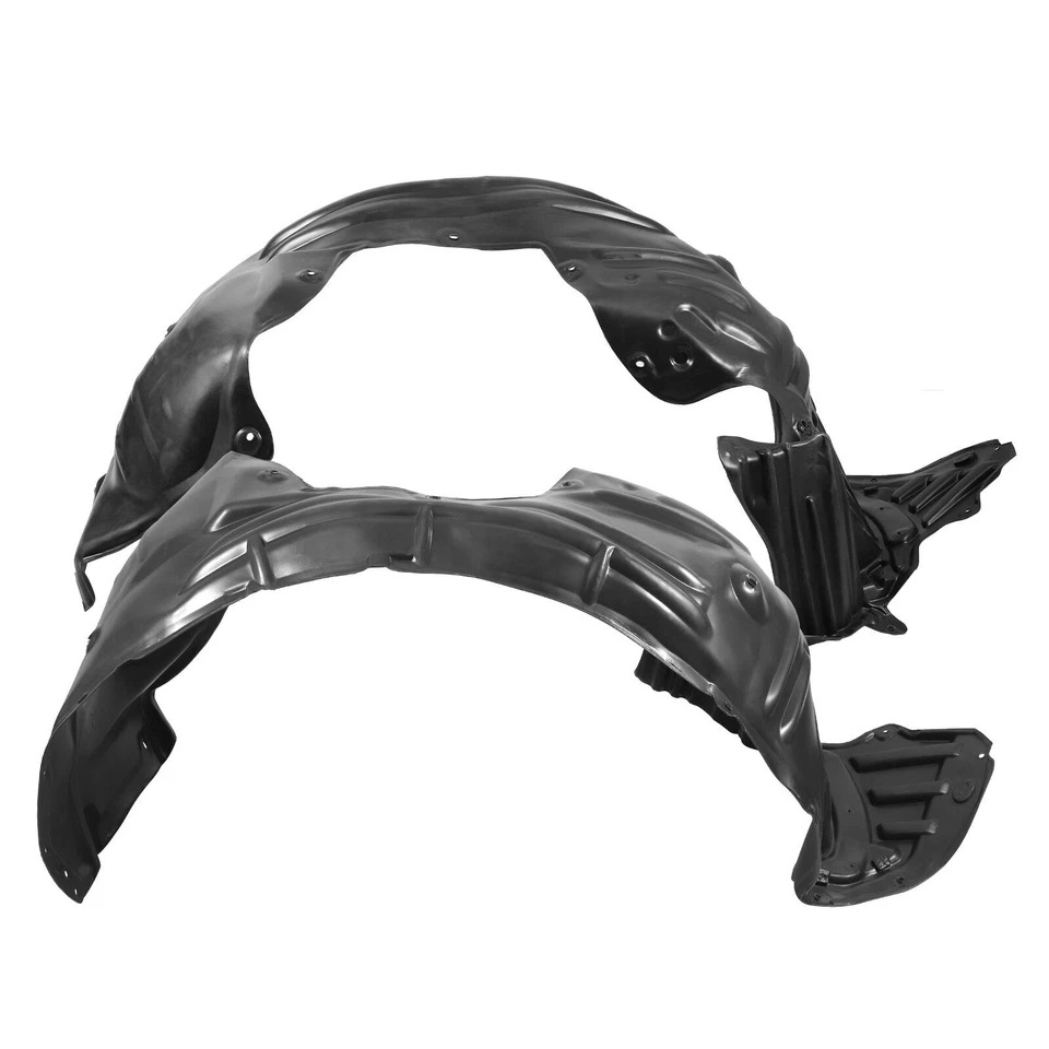 Front Driver & Passenger Side Fender Liner Set For 2014-2017 Honda Odyssey - Image 2 of 4