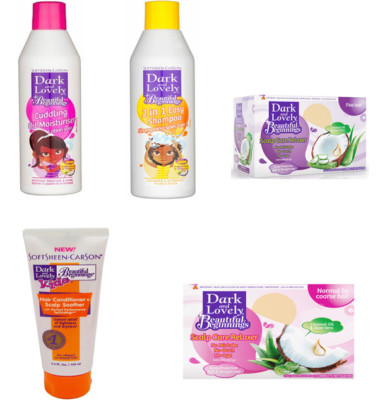 Dark & Lovely Beautiful Beginnings Kinder Shampoo/Öl feucht/Zustand/Entspannung/Sets