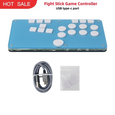 WASD Arcade Controller Fight Stick Game Controller Left-Hand for Hitbox Mixbox