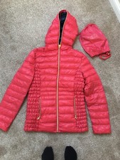Laundry By Shelli Segal Short Light Weight Dawn Puffer Jacket In A Bag (new!)