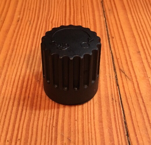 KRUPS Espresso Bravo Machine Model 871 Froth Control Knob Black