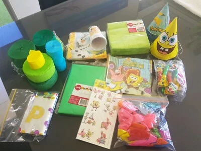 Sponge Bob Frozen Olaf Themed Birthday Party Supplies Other