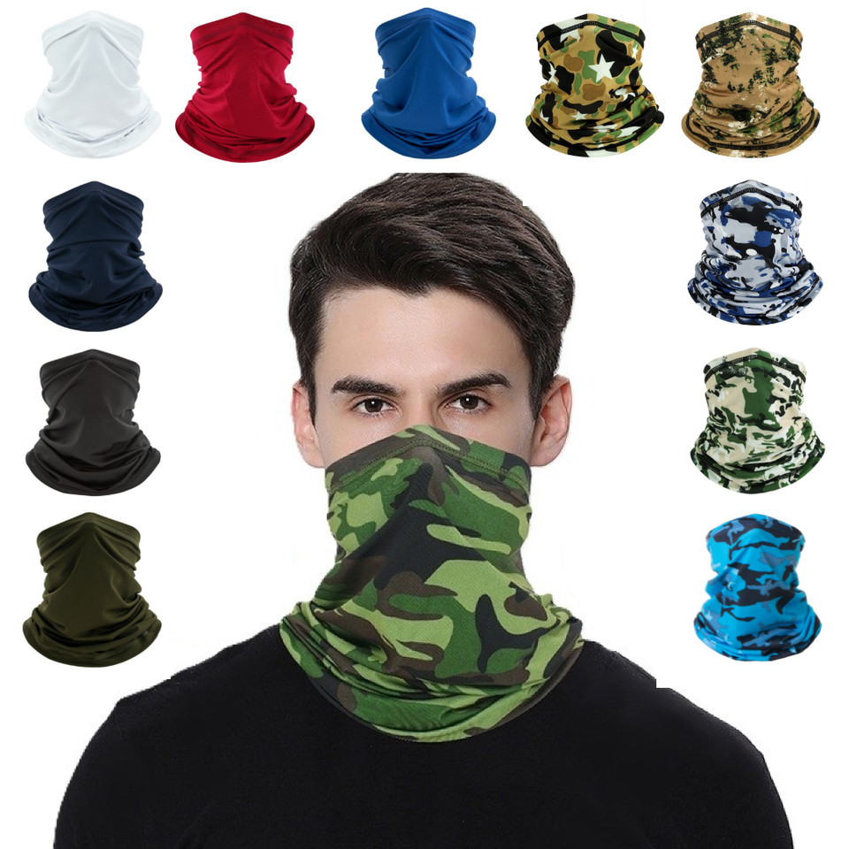 Neck Tube Bandana Snood Adults Warmer Scarf Biker Ski Balaclava Morf