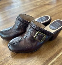 FRYE Women Candy Lave Mules Size 10.0